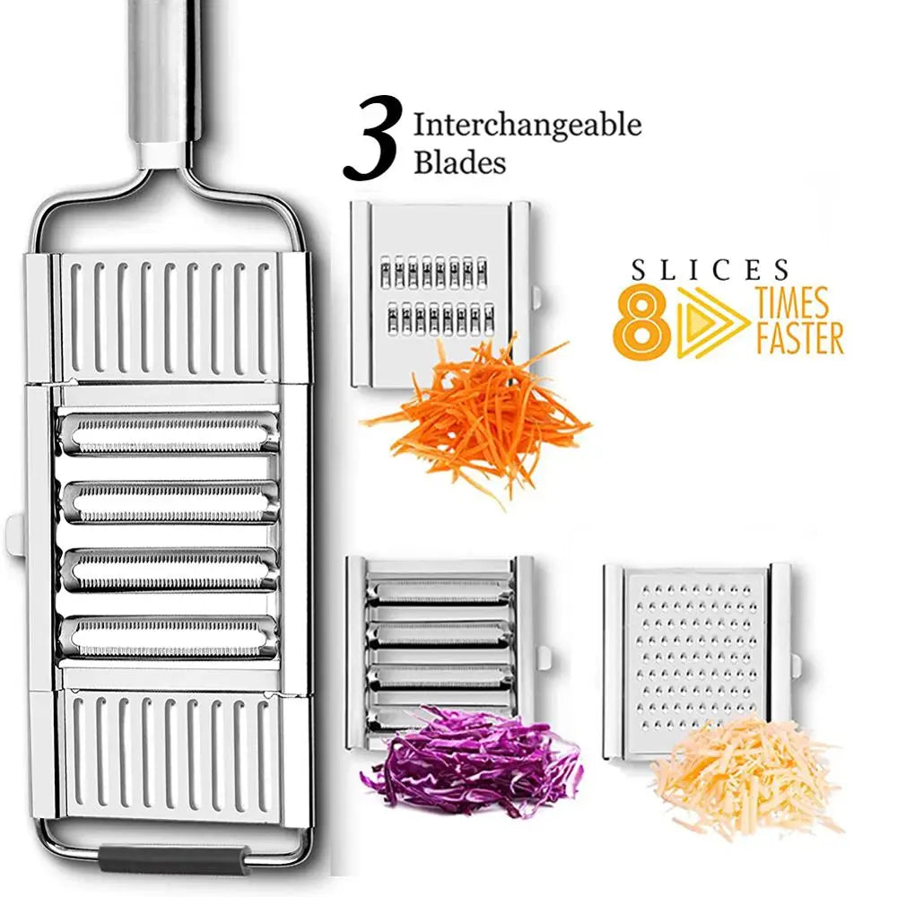 4 in 1 Vegetable Slicer Multi-Purpose Grater Cutter Peeler for Fruits Potato Peeler Carrot Grater Vegetables Kitchen Accessories