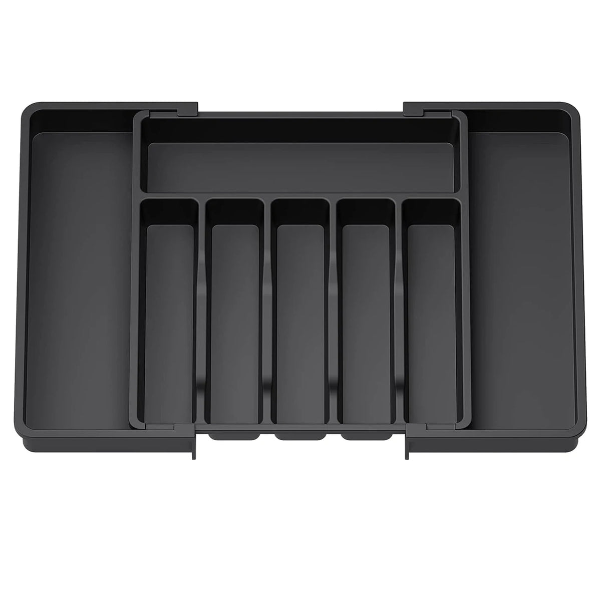 Organisateur de tiroir réglable et extensible pour couverts et ustensiles de cuisine