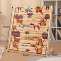 Bibliothèque domestique en bois massif du sol au plafond, bibliothèque de rangement multicouche amovible, support de rangement pour livres d'images pour enfants