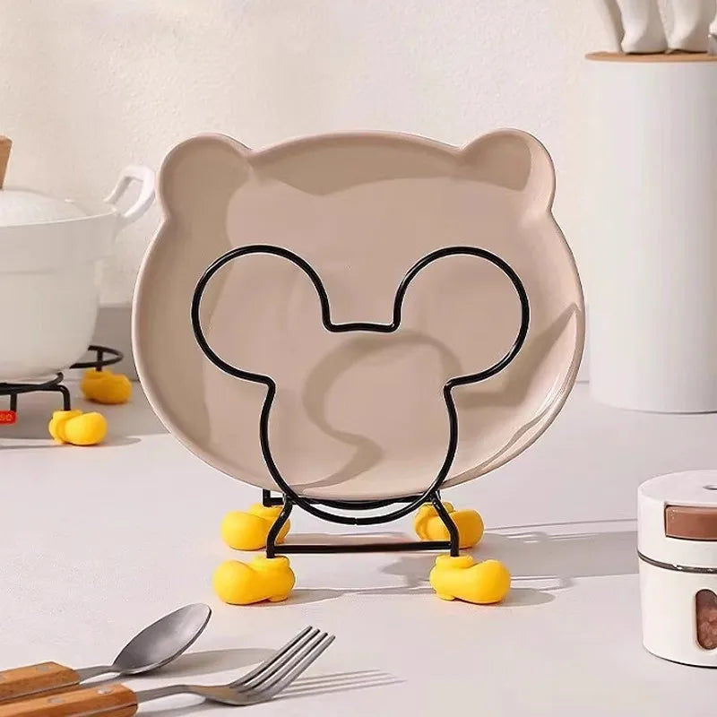Étagère d’isolation pour cuisinière – Étagère de rangement de cuisine Mickey – Porte-bols, porte-casseroles et porte-couverts – Multifonctionnelle, plusieurs modèles au choix